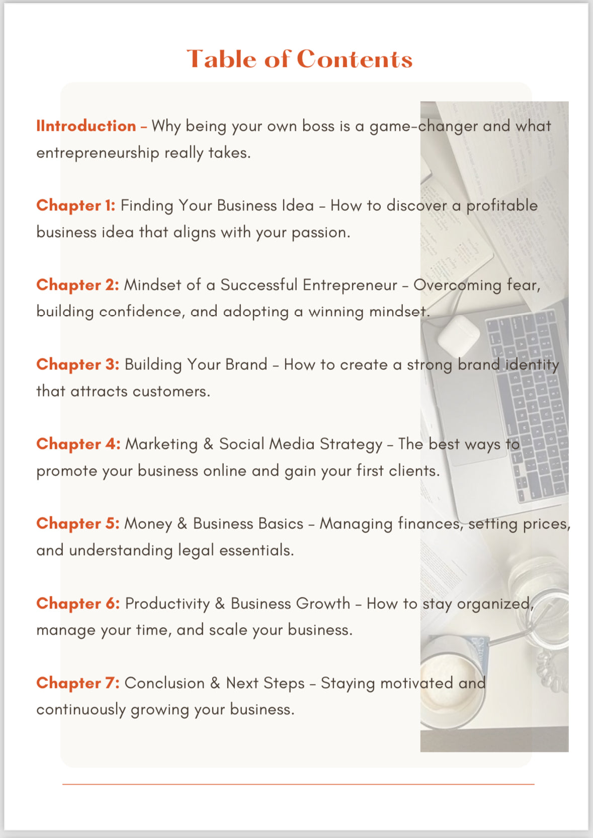 How to be Your Own Boss e-Book
