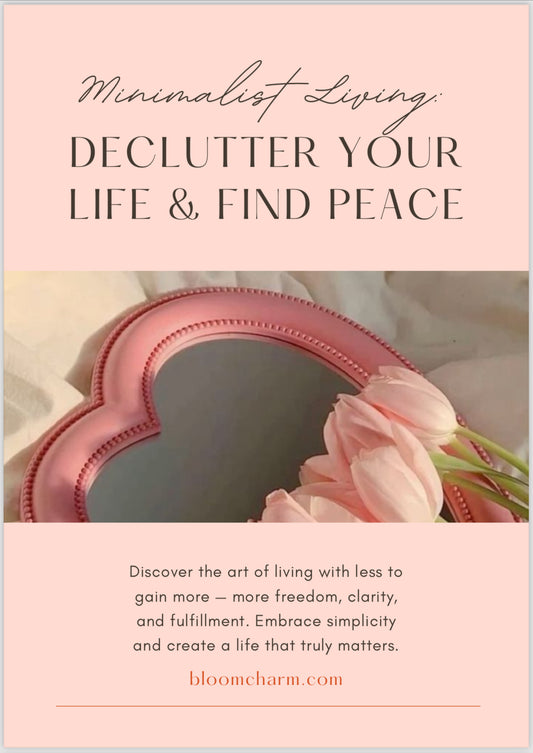 Minimalist Living : Declutter Your Life & Find Peace e-Book